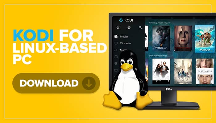 Kodi für Linux-basierten PC