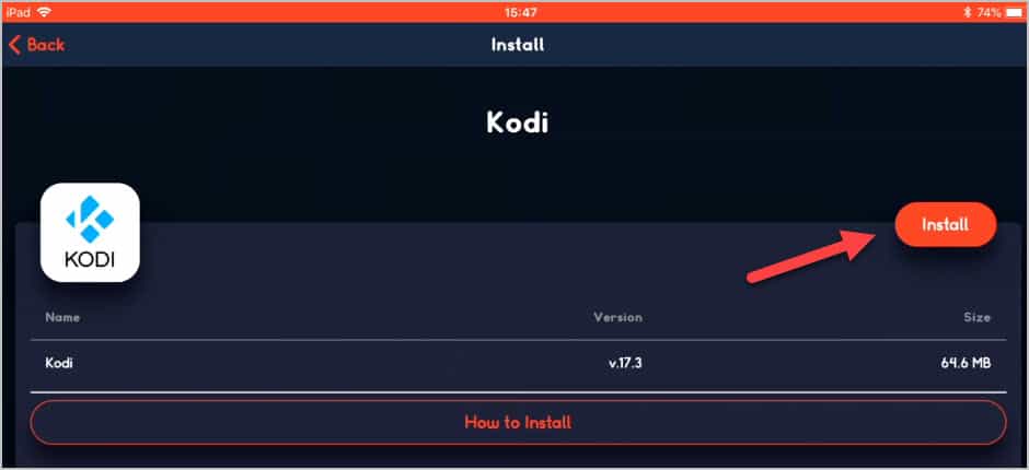 Install Kodi