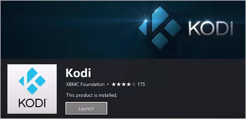 Launch Kodi