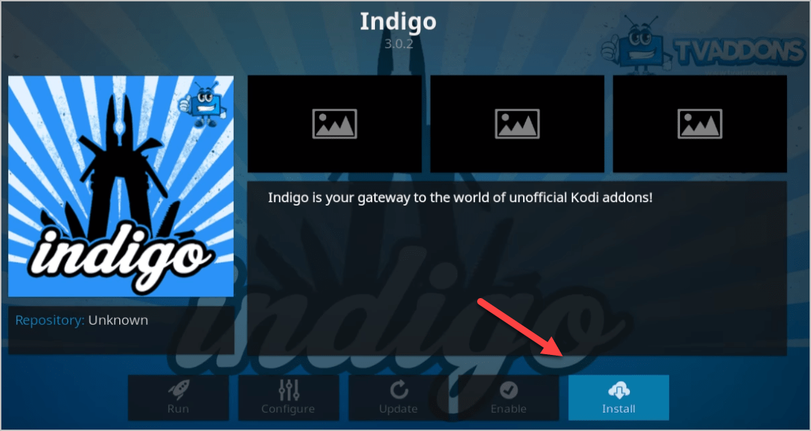Install Indigo